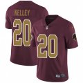Washington Redskins #20 Rob Kelley Burgundy Red Gold Number Alternate 80TH Anniversary Vapor Untouchable Limited Player NFL Jersey