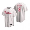 Nike Philadelphia Phillies #2 Jean Segura White Home Stitched Baseball Jersey