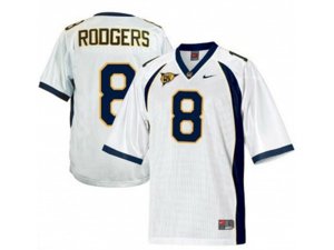Men\'s California Golden Bears Aaron Rodgers #8 College Football Jersey - White