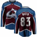 Colorado Avalanche #83 Matt Nieto Fanatics Branded Maroon Home Breakaway NHL Jersey