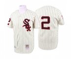 1959 Chicago White Sox #2 Nellie Fox Replica Cream Throwback Baseball Jersey