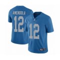 Detroit Lions #12 Danny Amendola Blue Alternate Vapor Untouchable Limited Player Football Jersey