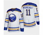 Buffalo Sabres #11 Gilbert Perreault 2020-21 Away Authentic Player Stitched Hockey Jersey White