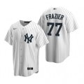 Nike New York Yankees #77 Clint Frazier White Home Stitched Baseball Jersey