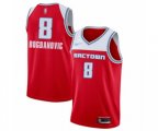Sacramento Kings #8 Bogdan Bogdanovic Swingman Red Basketball Jersey - 2019-20 City Edition