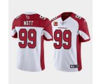 Arizona Cardinals 2022 #99 J.J. Watt White With 4-star C Patch Vapor Untouchable Limited Stitched NFL Jersey