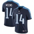 Tennessee Titans #14 Eric Weems Navy Blue Alternate Vapor Untouchable Limited Player NFL Jersey