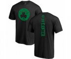 Boston Celtics #11 Enes Kanter Black One Color Backer T-Shirt