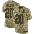 Kansas City Chiefs #20 Steven Nelson Limited Camo 2018 Salute to Service NFL Jerseyey