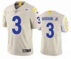 Los Angeles Rams #3 Odell Beckham Jr. 2021 Bone Vapor Untouchable Limited Stitched Football Jersey
