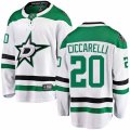Dallas Stars #20 Dino Ciccarelli Fanatics Branded White Away Breakaway NHL Jersey