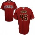Arizona Diamondbacks #46 Patrick Corbin Authentic Red Alternate Cool Base MLB Jersey