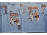 Texas Longhorns #34 Ricky Williams White Player Fashion Stitched NCAA Jersey