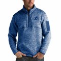 Tampa Bay Lightning Antigua Fortune Quarter-Zip Pullover Jacket Blue