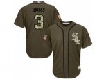Chicago White Sox #3 Harold Baines Green Salute to Service Stitched Baseball Jersey