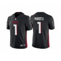 Atlanta Falcons #1 Marcus Mariota Black Vapor Untouchable Limited Stitched Jersey