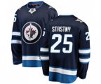 Winnipeg Jets #25 Paul Stastny Fanatics Branded Navy Blue Home Breakaway NHL Jersey