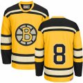 CCM Boston Bruins #8 Cam Neely Premier Gold Throwback NHL Jersey