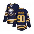 Buffalo Sabres #90 Marcus Johansson Authentic Navy Blue Home Hockey Jersey