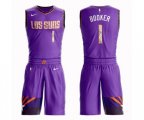 Phoenix Suns #1 Devin Booker Swingman Purple Basketball Suit Jersey - City Edition