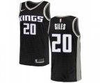 Sacramento Kings #20 Harry Giles Swingman Black NBA Jersey Statement Edition
