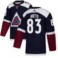 Colorado Avalanche #83 Matt Nieto Authentic Navy Blue Alternate NHL Jersey