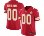 Kansas City Chiefs Customized Red Team Color Vapor Untouchable Limited Player Football Jersey
