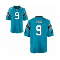 Carolina Panthers #9 Bryce Young Teal Vapor Untouchable Limited Stitched NFL Jersey