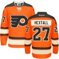 Philadelphia Flyers #27 Ron Hextall Premier Orange New Third NHL Jersey