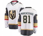 Vegas Golden Knights #81 Jonathan Marchessault Authentic White Away Fanatics Branded Breakaway NHL Jersey