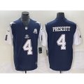 Dallas Cowboys #4 Dak Prescott Navy 2023 F.U.S.E. Vapor Limited Stitched Football Jerseys