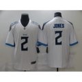 Tennessee Titans #2 Julio Jones Nike White Draft First Round Pick Limited Jersey