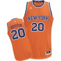 New York Knicks #20 Allan Houston Swingman Orange Alternate NBA Jersey