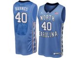 2016 Men's North Carolina Tar Heels Harrison Barnes #40 College Basketball Jersey - Blue