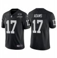 Las Vegas Raiders #17 Davante Adams Black With 2020 Inaugural Season Patch Vapor Limited Stitched Jersey