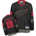 Detroit Red Wings #19 Steve Yzerman Premier Black Ice NHL Jersey