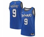 Orlando Magic #9 Nikola Vucevic Swingman Blue Hardwood Classics Basketball Jersey