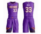 Phoenix Suns #33 Grant Hill Swingman Purple Basketball Suit Jersey - City Edition