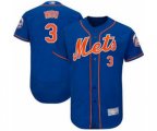 New York Mets Tomas Nido Royal Blue Alternate Flex Base Authentic Collection Baseball Player Jersey