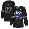 New York Islanders #27 Anders Lee Black Authentic Classic Stitched NHL Jersey
