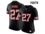 2016 Youth Ohio State Buckeyes Eddie George #27 College Football Limited Jersey - Blackout