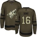 Arizona Coyotes #16 Max Domi Authentic Green Salute to Service NHL Jersey
