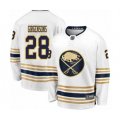 Buffalo Sabres #28 Zemgus Girgensons Fanatics Branded White 50th Season Breakaway Hockey Jersey