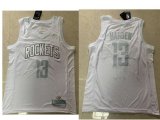 Houston Rockets #13 James Harden White 2020 MVP Nike Swingman Stitched NBA Jersey