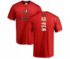 Tampa Bay Buccaneers #50 Vita Vea Red Backer T-Shirt