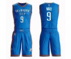 Oklahoma City Thunder #9 Nerlens Noel Swingman Royal Blue Basketball Suit Jersey - Icon Edition