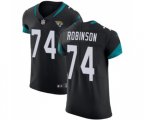 Jacksonville Jaguars #74 Cam Robinson Teal Black Team Color Vapor Untouchable Elite Player Football Jersey