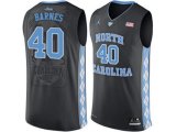 2016 Men's North Carolina Tar Heels Harrison Barnes #40 College Basketball Jersey - Black