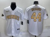 San Diego Padres #44 Joe Musgrove White 2022 All Star Stitched Cool Base Nike Jersey