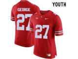 2016 Youth Ohio State Buckeyes Eddie George #27 College Football Limited Jersey - Red
